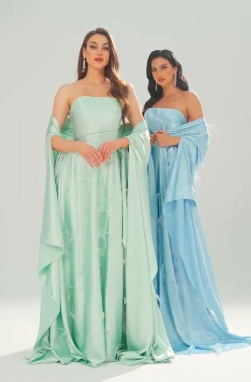 Maxi dress with shawl online