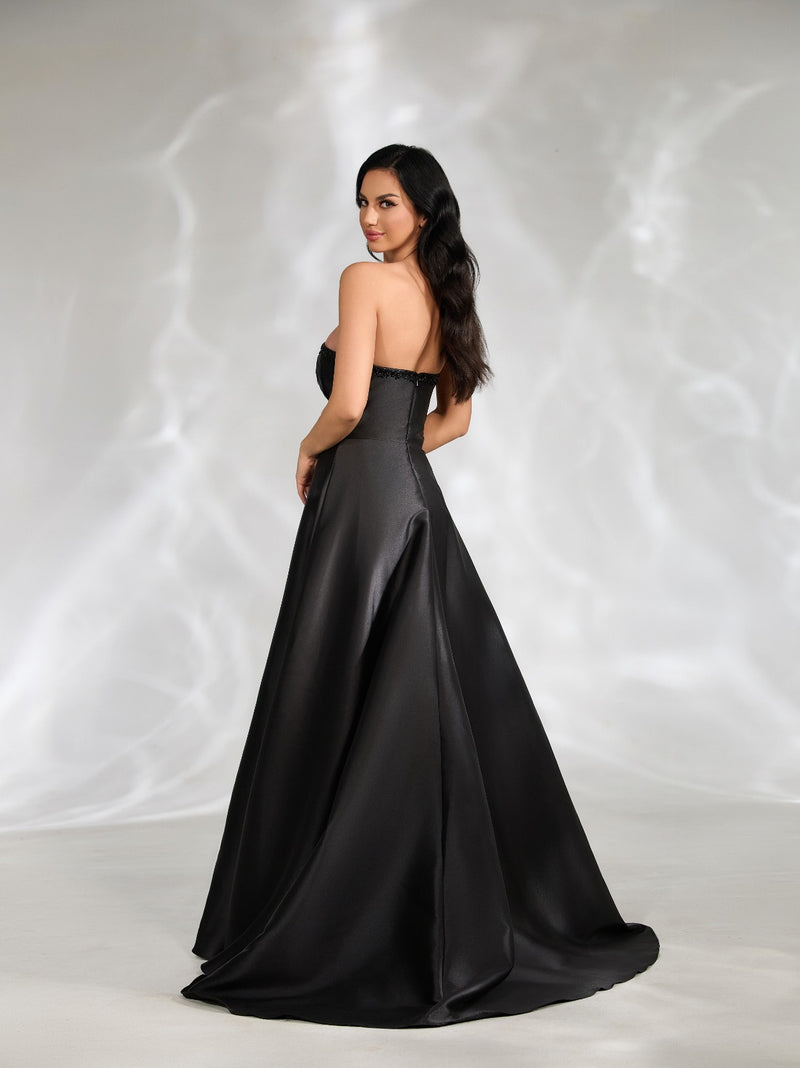 Lux Silk Black Gown (L)
