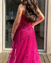 Fuschia Pink Maxi Gown (S)