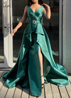 Emerald Layered Gown (L)