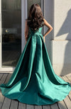 Emerald Layered Gown (L)