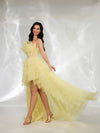 Yellow Sunflower Layered Gown (M)