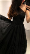 Fancy Tulle One Shoulder Midi (S)
