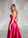 Lux Silk Pink Gown (XS)