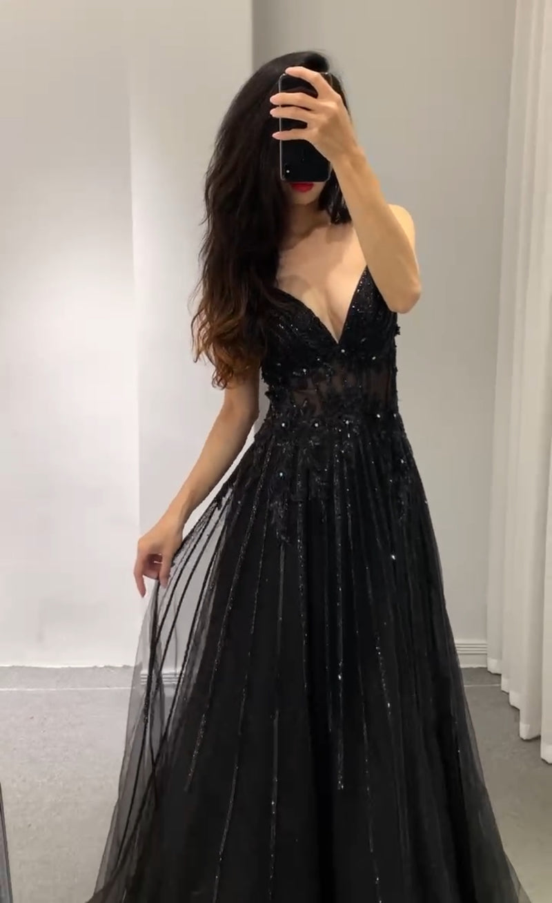 Black Mirella Gown (XS)
