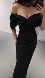Alexia Black Off Shoulder Maxi (S)