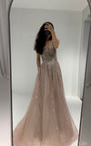Light Brown Glitter Maxi (M)