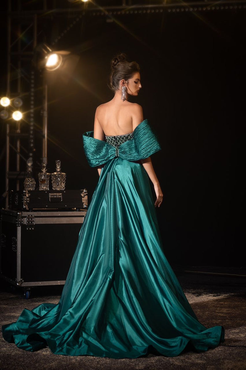 Lux Royal Emerald Gown (S)