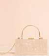 Copper Marble Box Clutch