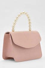 Pink Pearl Handle Bag