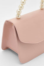 Pink Pearl Handle Bag