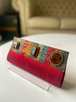 Vintage Red Clutch