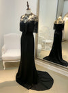 Black Gypsy Chique Maxi Dress (S)