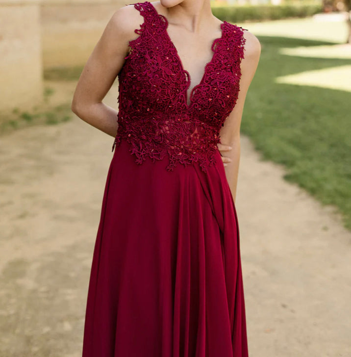 Vestido Lady Burgundy (M)
