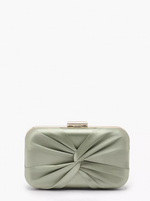 Sage Twist Clutch
