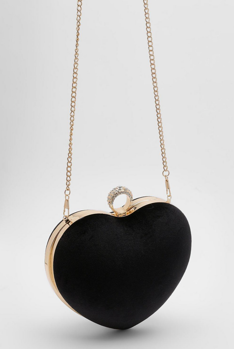 Black Heart Clutch