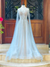 Fairy Light Blue Caped Maxi (L)
