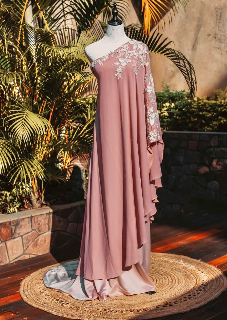 Vestido One Sleeve Shaazia Adams (S)