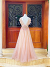 Sweetheart Pink Maxi Gown (L)