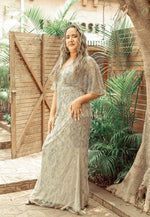 Chique Embroidery Grey Maxi (L)
