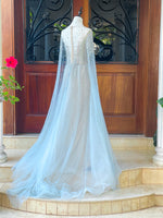 Fairy Light Blue Caped Maxi (L)