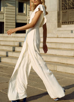 Lady Pipa Chique White Jumpsuit (XS)